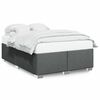 vidaXL Bed Frame Dark Gray