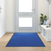 vidaXL Doormat Other Blue and Black 47.3" x 98.4" Polyamide and PVC