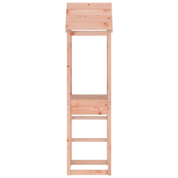 vidaXL Play Tower 20.7x18.3x81.3" Solid Wood Douglas