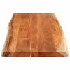 vidaXL Table Top Natural wood color varies