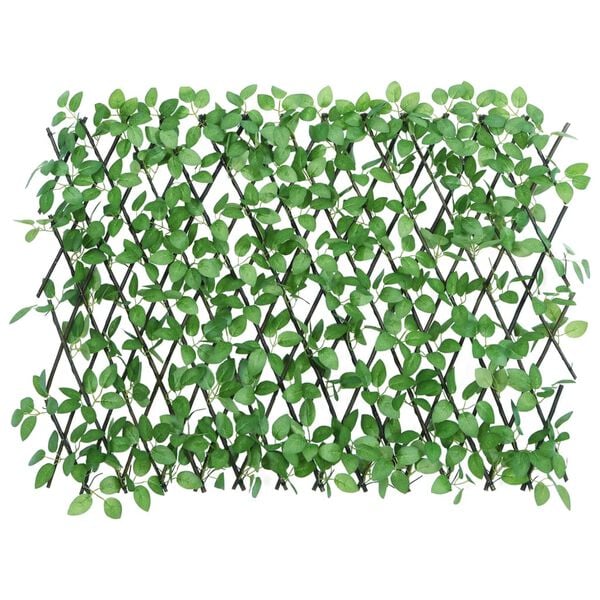 vidaXL Artificial Ivy Trellis Expandable 5 pcs Green 70.9x25.6"