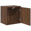 vidaXL Garage Wall Cabinet Brown Oak Engineered Wood
