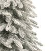vidaXL Artificial Christmas Tree White Polyethylene 70.9 in Foldable
