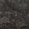 vidaXL Table Top Black Marble &Oslash;19.7x1.0 in Durable Table Top Round