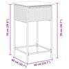 vidaXL Garden Bar Stool Grey