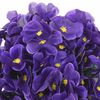 vidaXL Christmas Flower Garland Dark purple