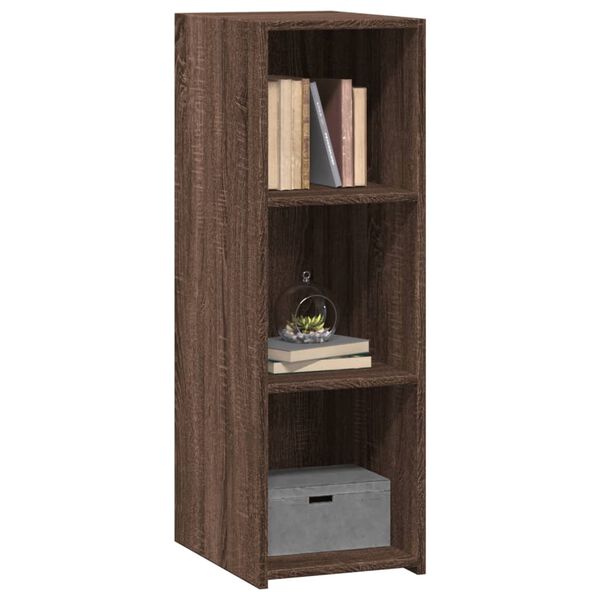 vidaXL Sideboard Brown Oak Engineered wood Medium Sideboard