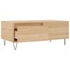 vidaXL Coffee Table Sonoma Oak Engineered Wood Medium Coffee Table