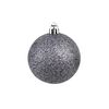 vidaXL Christmas Ball Set of 100 White, Grey Plastic Small, Medium