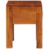 vidaXL Side Table with Drawer Brown 40 x 30 x 36 cm Solid Acacia wood