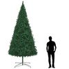 vidaXL Christmas Tree Green PVC Extra large Christmas Tree Cone-shaped