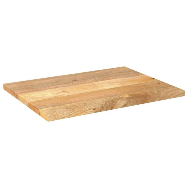 vidaXL Table Top 27.6"x23.6"x1" Rectangular Solid Wood Mango