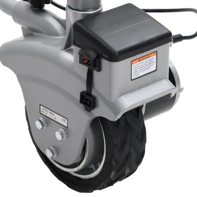 vidaXL Aluminum Motorized Jockey Wheel Trailer Mover 12 V 350 W