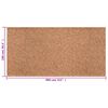 vidaXL Cork Roll 39.4x315.0" 0.31 "