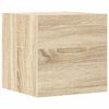 vidaXL TV Cabinet Set Wall-mounted Sonoma Oak Variable Engineered wood