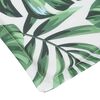 vidaXL Sun Lounger Cushion Leaf Pattern Oxford fabric (100% polyester)