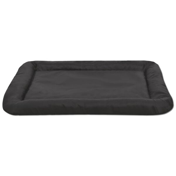 vidaXL Dog Mattress Black PU-coated oxford fabric XXL Durable