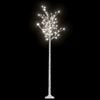 vidaXL Christmas Tree White Plastic 7.2 feet tall Christmas Tree Other