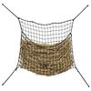 vidaXL Hay Net Set of 2 Black PP (Polypropylene) 39.4 x 35.4 in