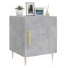vidaXL Bedside Cabinet Set of 2 Concrete Grey Engineered wood