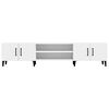 vidaXL TV Cabinet White Engineered wood Large TV Cabinet Rectangular