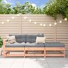 vidaXL Garden Lounge Set Natural wood Solid Douglas wood