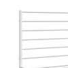 vidaXL Bed Frame White Steel Super King Bed Frame Rectangular