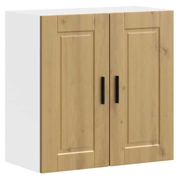 vidaXL Kitchen Wall Cabinet Artisan Oak Engineered Wood Medium