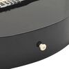 vidaXL Western Classical Cutaway Guitar with 6 Strings Black 38"