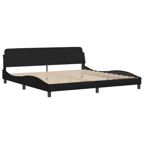 vidaXL Bed Black