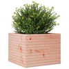 vidaXL Garden Planter Natural Wood Solid Douglas Fir Wood Medium