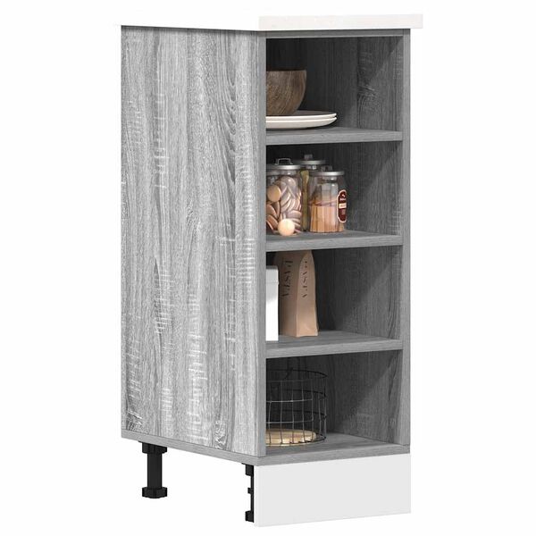 vidaXL Bottom Cabinet Grey Sonoma Engineered wood 76.02 L