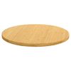 vidaXL Table Top Natural Bamboo Ø23.6 in Durable Bamboo Table Top