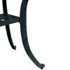 vidaXL Garden Table Green Cast Aluminum Medium Durable Garden Table