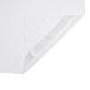 vidaXL Mattress Protector White 100% polyester with TPU backing