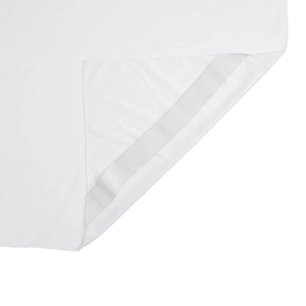 vidaXL Mattress Protector White 100% polyester with TPU backing
