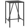 vidaXL Garden Bar Set Black