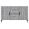 vidaXL Sideboard Grey Sonoma Engineered wood Medium Sideboard