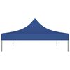 vidaXL Party Tent Roof 14.8'x9.8' Blue 0.9 oz/ft²