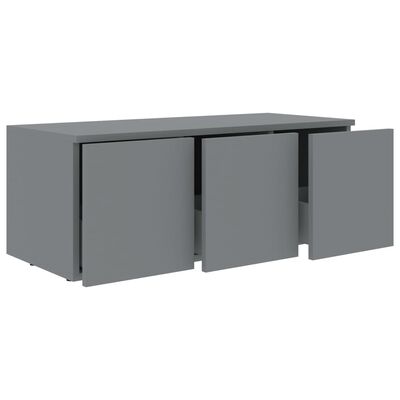 vidaXL TV Cabinet Gray 31.5"x13.4"x11.8" Engineered Wood