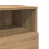 vidaXL Bedside Cabinet Artisan Oak Engineered Wood Medium