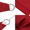 vidaXL Sunshade Sail Oxford Fabric Rectangular 6.6‘x8.2‘ Red