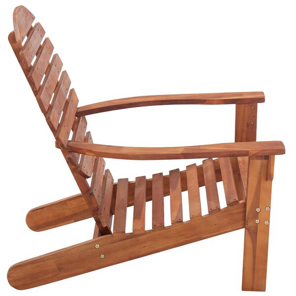 vidaXL Garden Chair Natural Wood Solid Acacia Wood Standard Sturdy