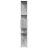 vidaXL Book Cabinet Grey sonoma Engineered wood Tall Book Cabinet