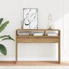 vidaXL Console Table Artisan Oak Engineered Wood Narrow Console Table