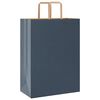 vidaXL Paper Bags 50 pcs with Handles Blue 32x17x44 cm