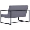 vidaXL Armchair Light grey Fabric 2-seater Seats Many Loveseat