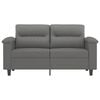 vidaXL 2-seater Sofa Dark Grey