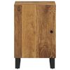 vidaXL Bathroom Cabinet Honey brown Solid mango wood, engineered wood, iron