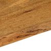 vidaXL Table Top Natural Solid mango wood with oak finish 43.3 x 15.7 in
